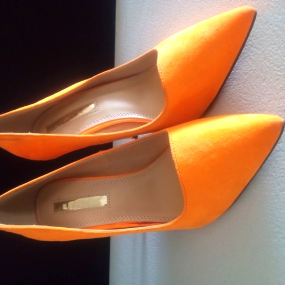 Elegant Orange Women's Shoes